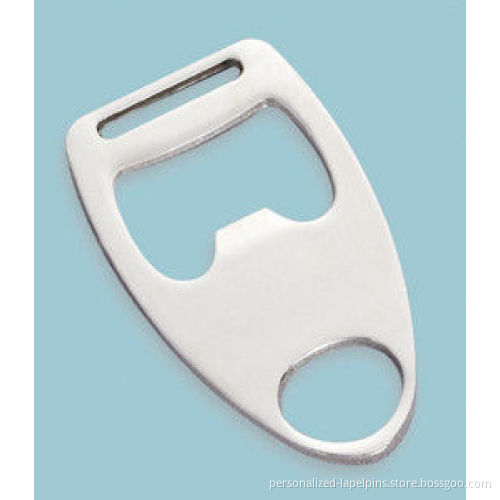 Custom Blank Bottle Opener Keychains, With Nickel Finish, For House Ware, Kitchen Utensils